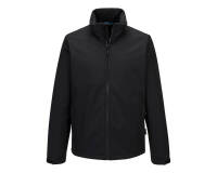 Portwest S647 Veste Softshell Chauffante (3 couches) Noir - Taille M