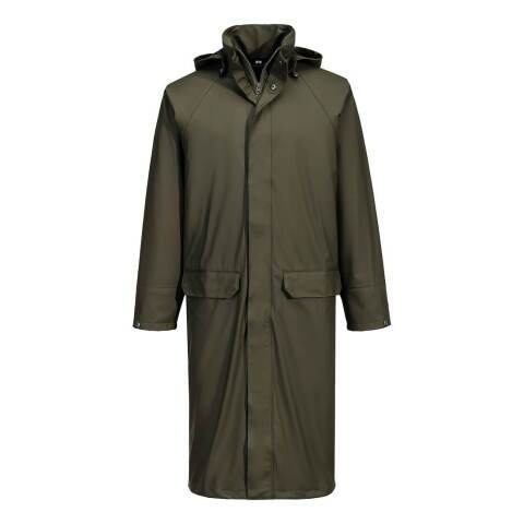 Portwest S658 Gabardina larga Flexatex Chem Nuits de forêt - Talla XXXL
