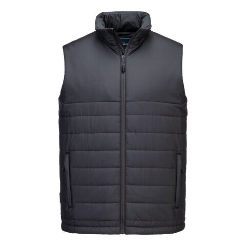 Portwest S606 Chaleco Professional Insulated Baffle Gilet Gris Métal - Talla XXXL