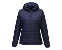 Portwest S613 Veste matelassée isolante à capuche femme Professional Marine - Taille XL