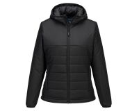 Portwest S613 Veste matelassée isolante à capuche femme Professional Noir - Taille L