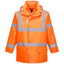 Portwest S765 Parka 5 en 1 Essential de alta visibilidad