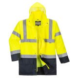 Portwest S766 Giacca Essential Hi-Vis bicolore 5 in 1