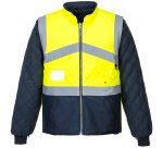 Portwest S769 Parka 7 en 1 de alta visibilidad transpirable Contrast Reversible