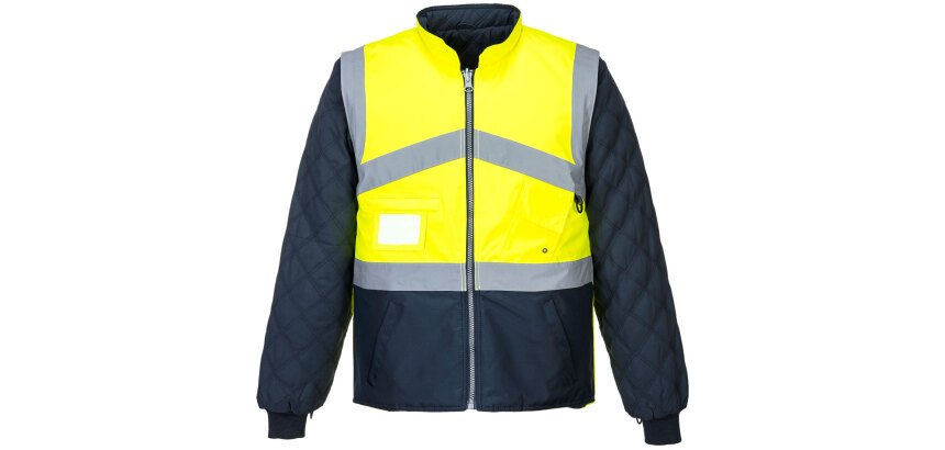 Portwest S769 Parka 7 en 1 de alta visibilidad transpirable Contrast Reversible