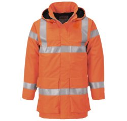 Portwest S774 Chaqueta ligera de alta visibilidad, ignífuga y antiestática Bizflame Rain