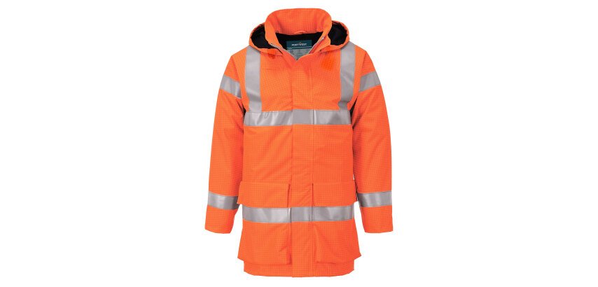Portwest S774 Veste de pluie hi-vis multi lite Bizflame