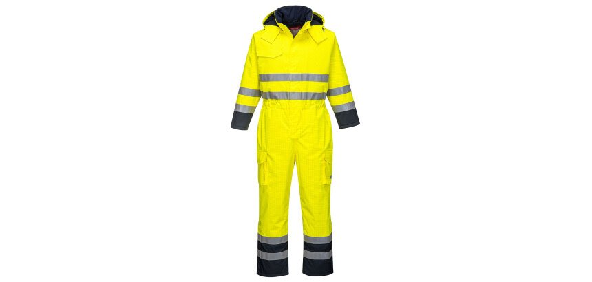 Portwest S775 Combinaison de pluie Hi-Vis Bizflame