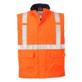 Portwest S776 Bodywarmer Hi-Vis Bizflame antistatique et FR