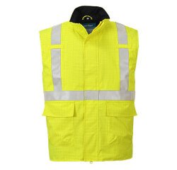 Portwest S776 Gilet Imbottito antistatico FR Bizflame Rain Hi-Vis