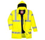 Portwest S778 Parka de alta visibilidad, resistente a la llama y antiestática Bizflame Rain