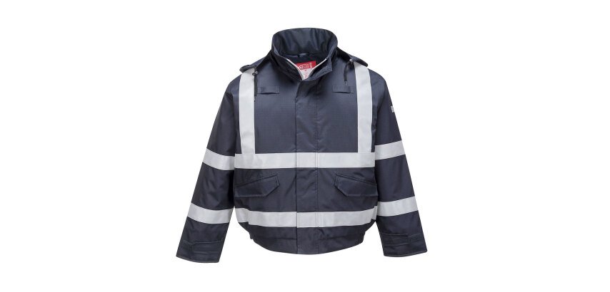 Portwest S783 Cazadora resistente a la llama Bizflame Rain multi-protección