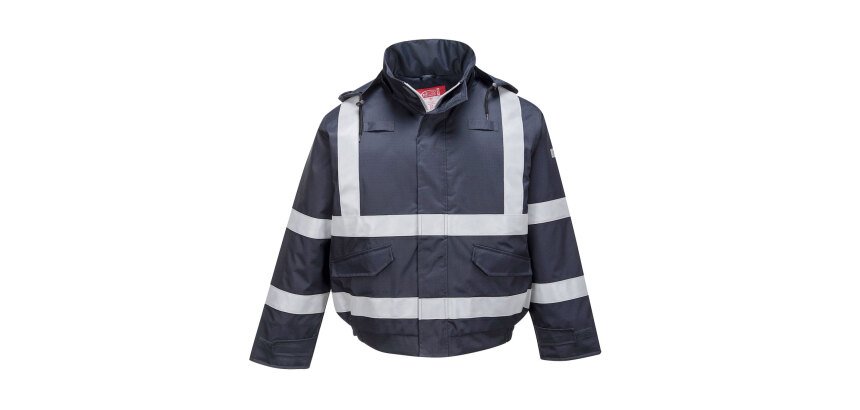 Portwest S783 Cazadora resistente a la llama Bizflame Rain multi-protección