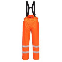 Portwest Pantalon Bizflame Rain non doublé Hi-Vis Antistatique FR