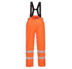 Portwest S781 Pantalone Bizflame Rain foderato - multinorma Hi-Vis
