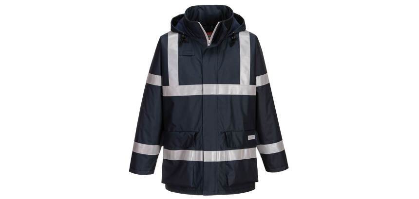 Portwest S785 Chaqueta antiestática e ignífuga Bizflame Rain