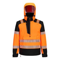 Portwest T161 Veste imperméable à capuche haute visibilité PW3 (3L)