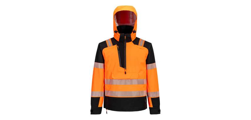 Portwest T161 HV Rain Jacket PW3 Pullover (3 layers)