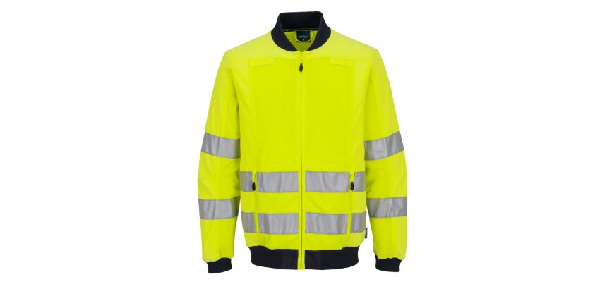 Portwest T164 werkjas HV met mesh panelen