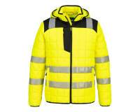 Portwest T165 Veste hybride baffle HV PW3 Jaune/Noir - Taille M