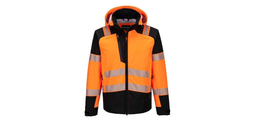 Portwest T166 Chaqueta PW3 Hi-Vis Rain (3 Capas)