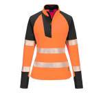 Portwest T173 Sweatshirt zippé HV pour femme PW3