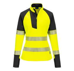 Portwest T173 Sweatshirt zippé HV pour femme PW3