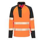 Portwest T172 PW3 Hi-Vis Sweatshirt met 1/4 rits