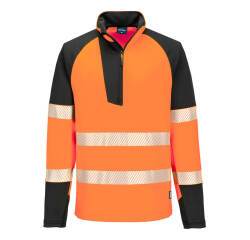 Portwest T172 PW3 Felpa Hi-Vis zip 1/4