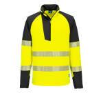 Portwest T172 PW3 Hi-Vis Sweatshirt Zippé