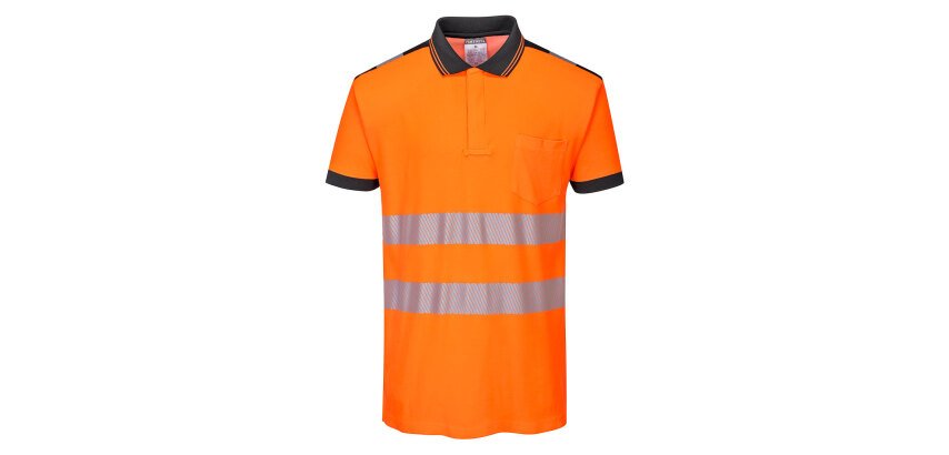 Portwest T180 PW3 Polo manica corta Hi-Vis
