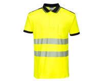Portwest T180 PW3 Hi-Vis Poloshirt Korte Mouw