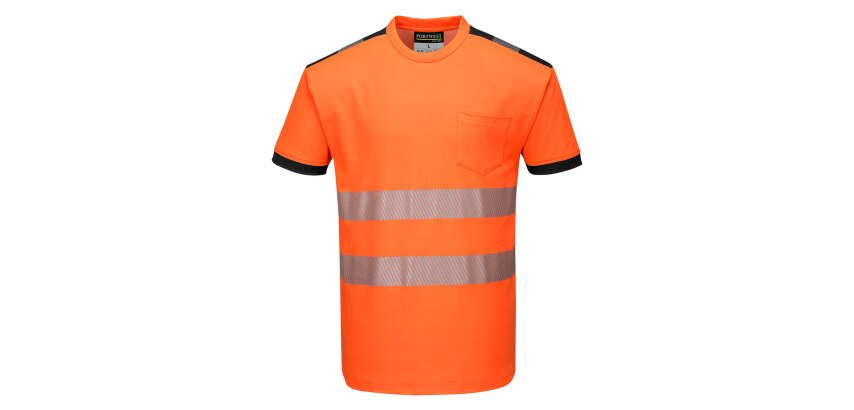 Portwest T181 PW3 T-Shirt manica corta Hi-Vis