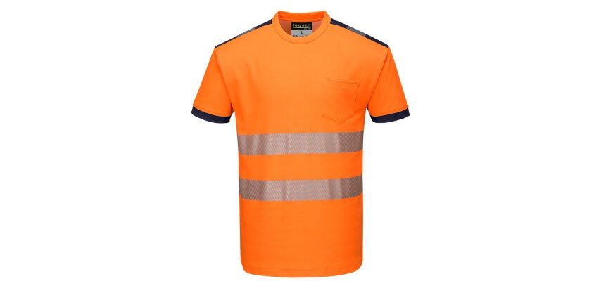 Portwest T181 PW3 T-Shirt manica corta Hi-Vis
