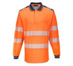 Portwest T184 PW3 Hi-Vis Poloshirt Langemouw