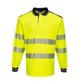 Portwest T184 Polo de alta visibilidad de manga larga PW3