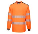 Portwest T185 PW3 T-Shirt manica lunga Hi-Vis