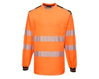 Portwest T185 Camiseta de alta visibilidad de manga larga PW3