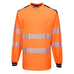 Portwest T185 PW3 Hi-Vis T-shirt met lange mouw