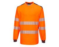 Portwest T185 Camiseta de alta visibilidad de manga larga PW3