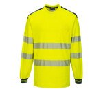 Portwest T185 PW3 High Visibility Long Sleeve T-Shirt