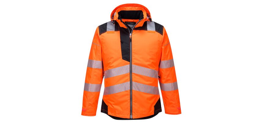 Portwest T400 Chaqueta de invierno de alta visibilidad PW3