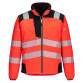Portwest T402 Softshell Haute-Visibilité PW3 Rouge/noir - Taille XXL