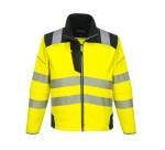 Portwest T402 Softshell Haute-Visibilité PW3 Jaune/Noir - Taille XL