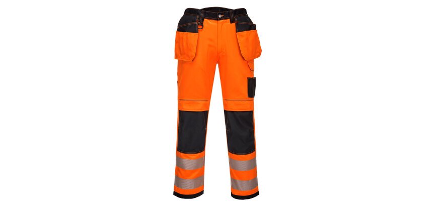 Portwest T501 Pantalon HV PW3 poches flottantes