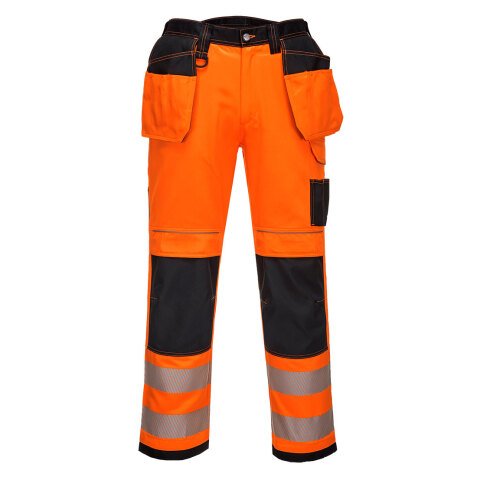 Portwest T501 PW3 Pantalone Hi-Vis con tasche Holster