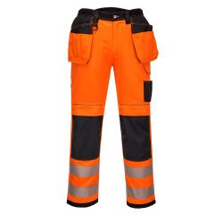 Portwest T501 PW3 Pantalone Hi-Vis con tasche Holster