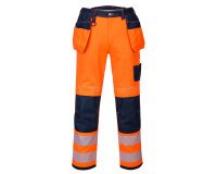 Portwest T501 PW3 Pantalone Hi-Vis con tasche Holster
