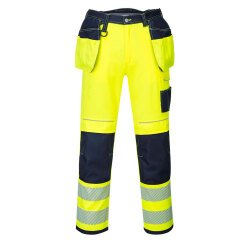 Portwest T501 HV PW3 Pants with Floating Pockets