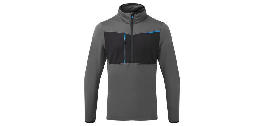 Portwest T755 Forro polar técnico WX3 Half Zip Tech con media cremallera